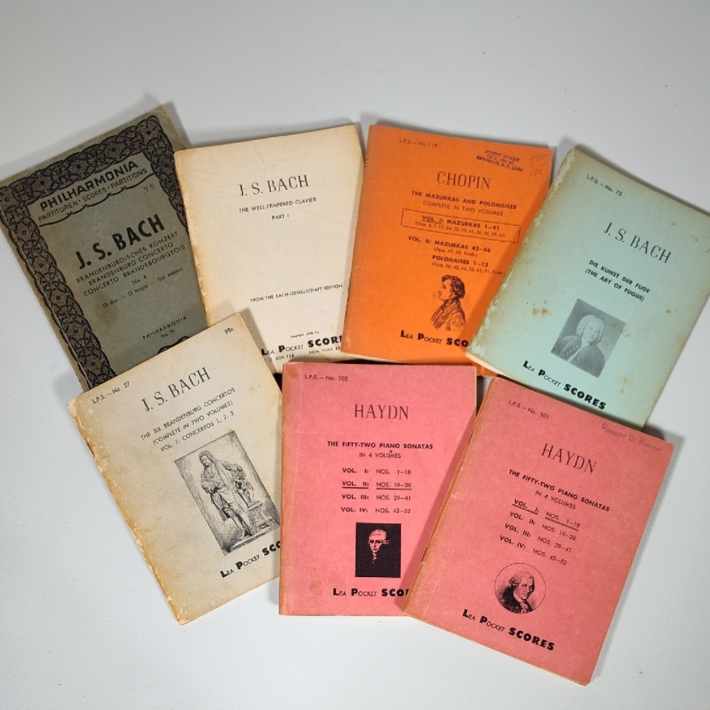 Vintage‎ Lea Pocket Scores sheet music